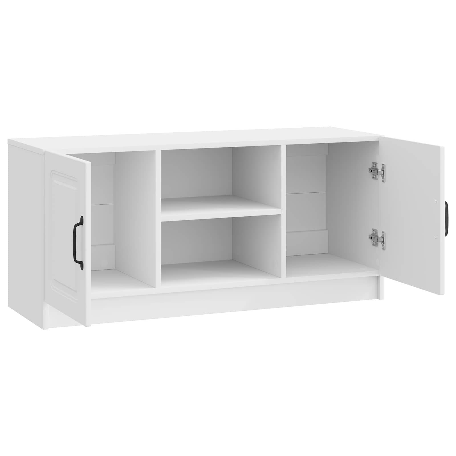 TV ormar Bijela visokog sjaja 102 x 34,5 x 47 cm
