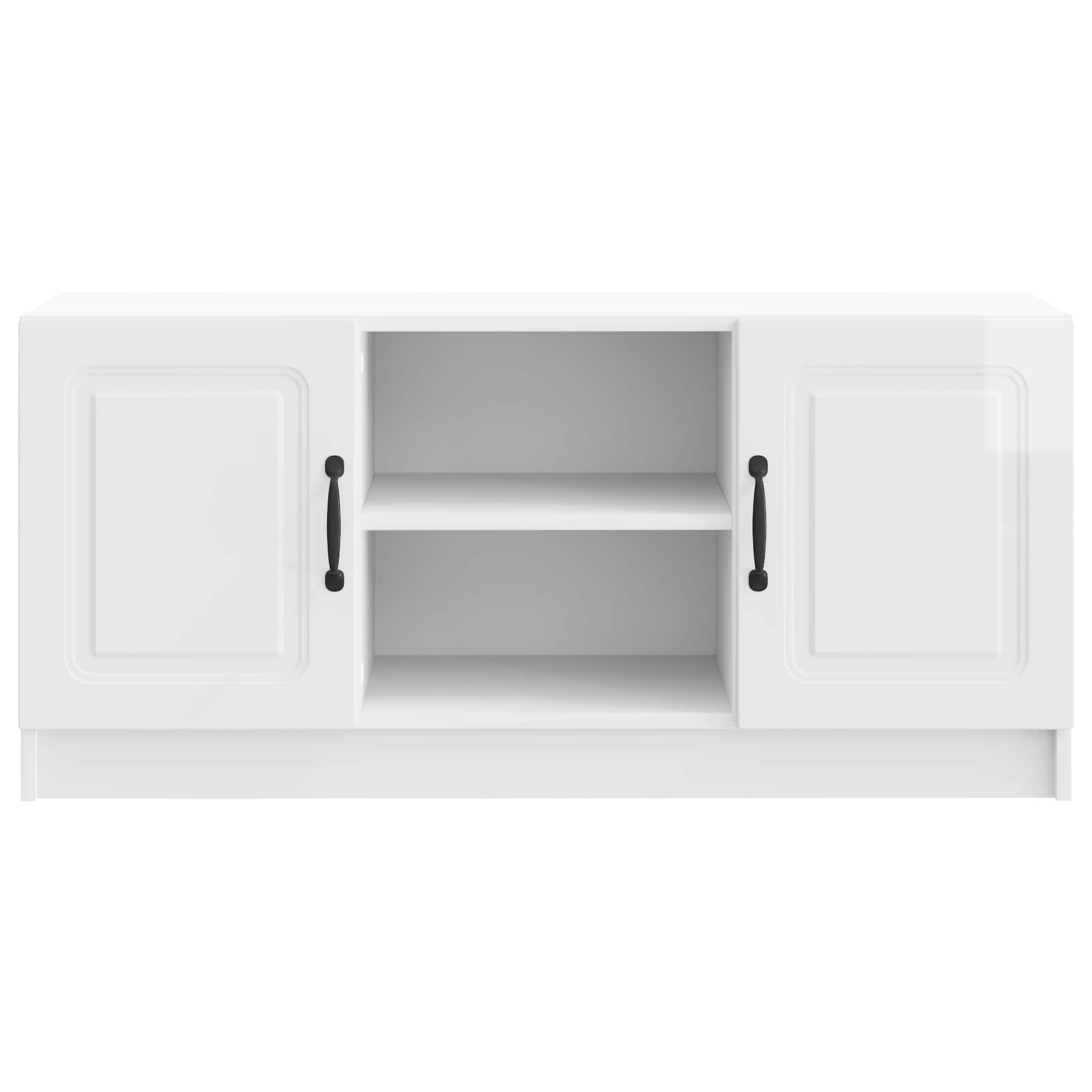TV ormar Bijela visokog sjaja 102 x 34,5 x 47 cm