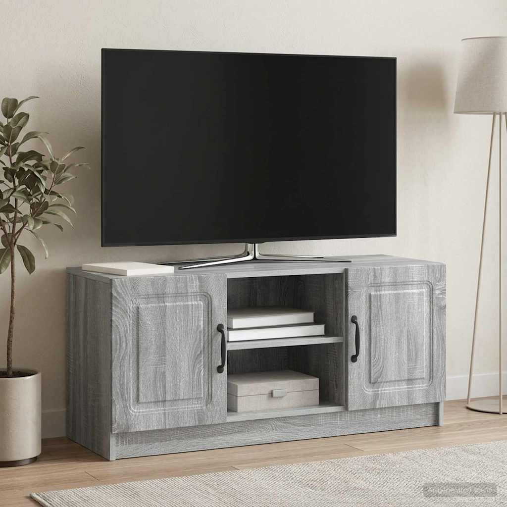 TV ormar Siva sonoma 102 x 34,5 x 47 cm Konstruirano drvo