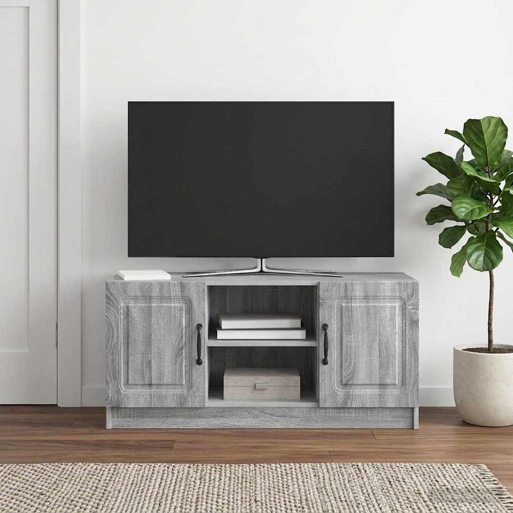 TV ormar Siva sonoma 102 x 34,5 x 47 cm Konstruirano drvo
