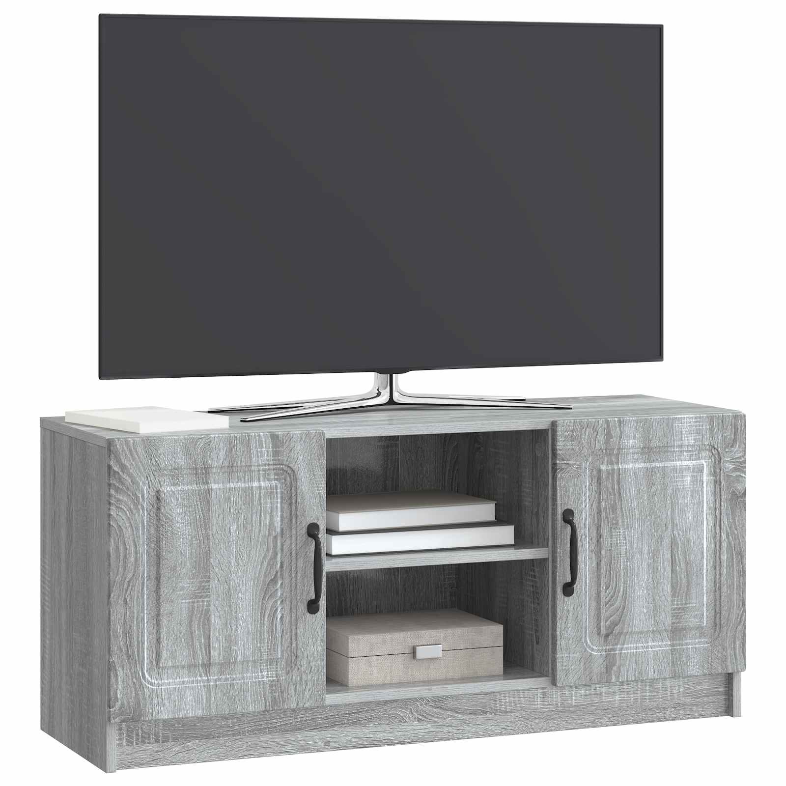 TV ormar Siva sonoma 102 x 34,5 x 47 cm Konstruirano drvo