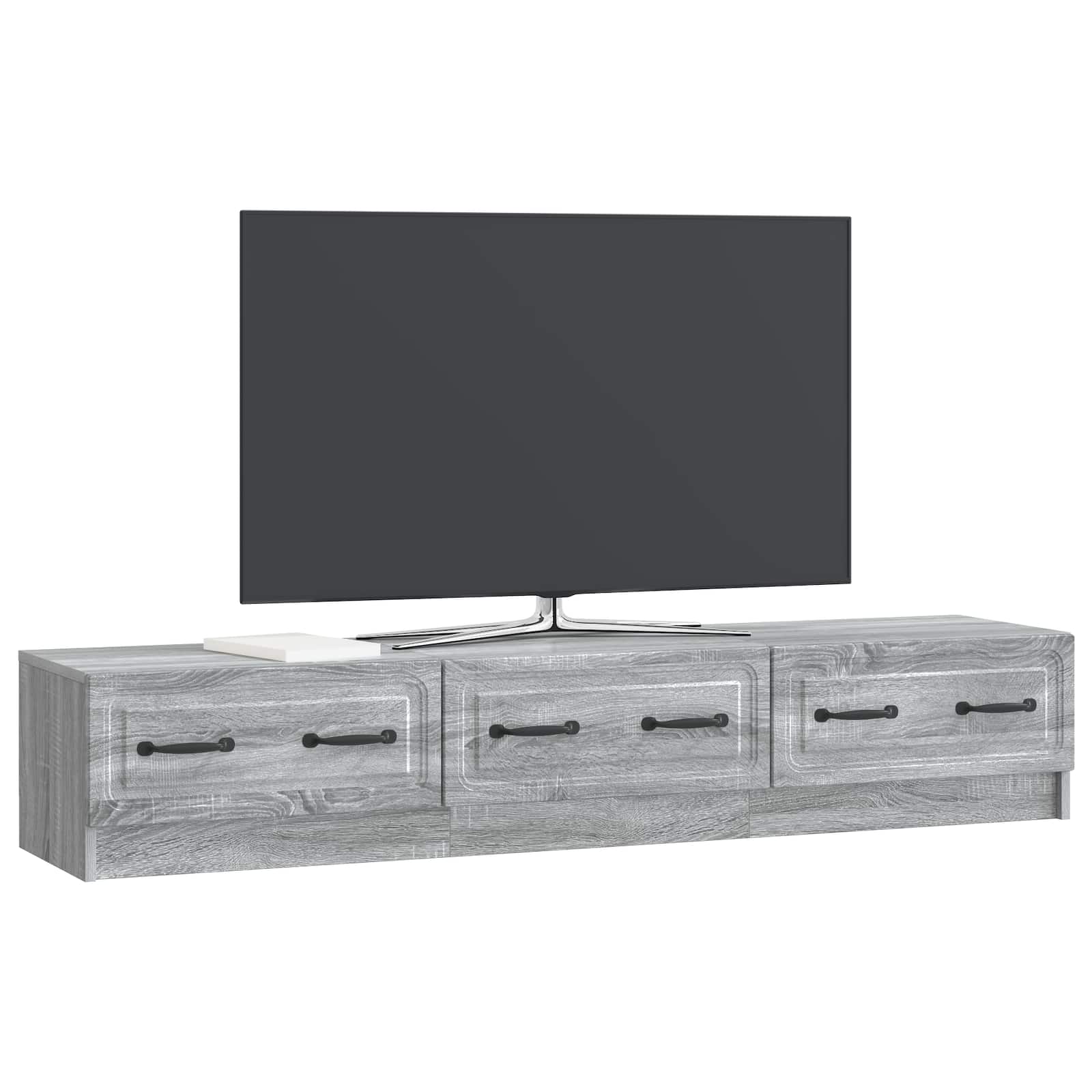 TV ormar Siva sonoma 147 x 34,5 x 27 cm Konstruirano drvo