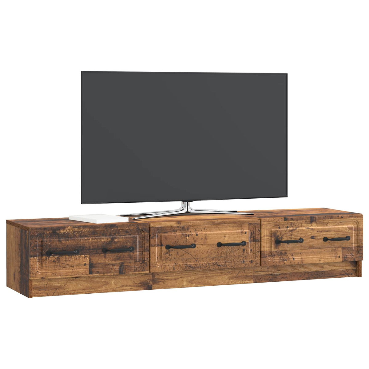 TV ormar Staro drvo 147 x 34,5 x 27 cm Konstruirano drvo