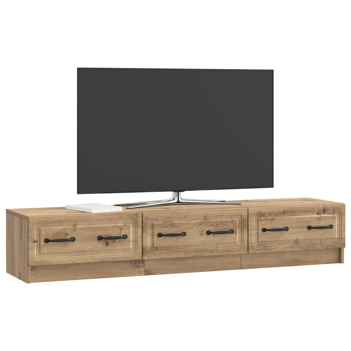 TV ormar Hrast artisan 147 x 34,5 x 27 cm Konstruirano drvo