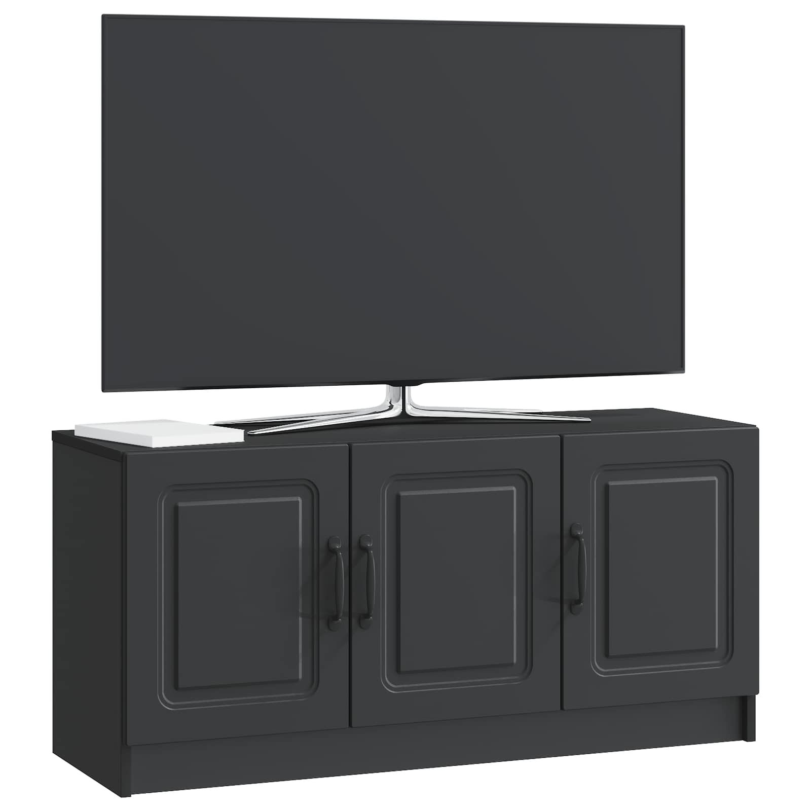 TV ormar Crna 99 x 34,5 x 47 cm Konstruirano drvo