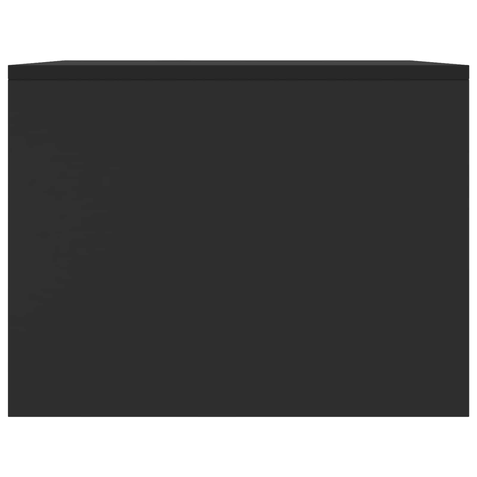 Kava Stol Crna 90 x 50 x 37 cm Konstruirano drvo