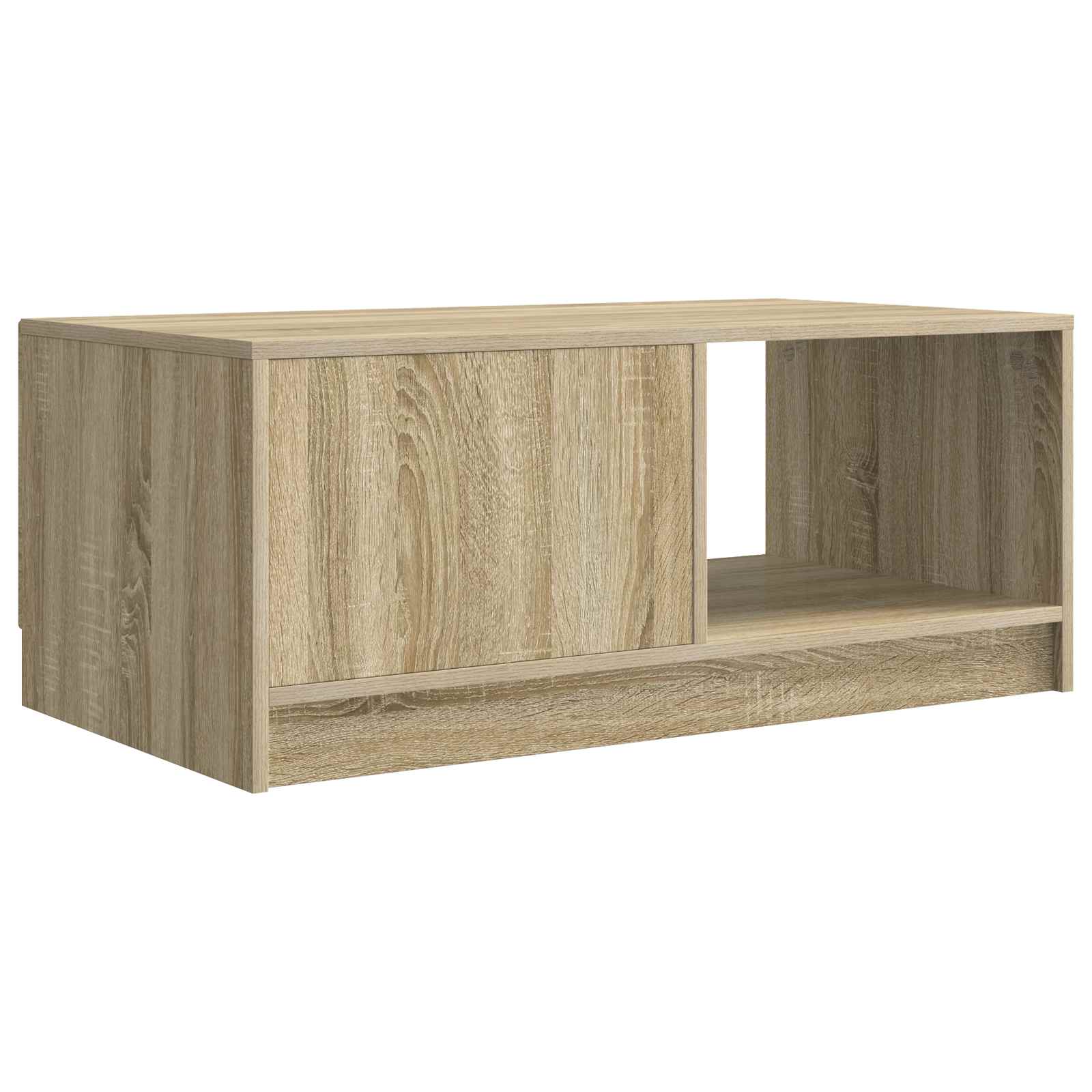 Kava Stol Hrast sonoma 90 x 50 x 37 cm Konstruirano drvo