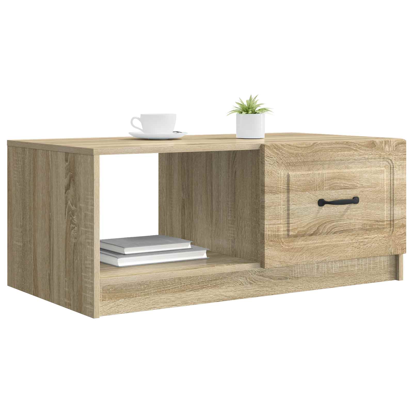 Kava Stol Hrast sonoma 90 x 50 x 37 cm Konstruirano drvo
