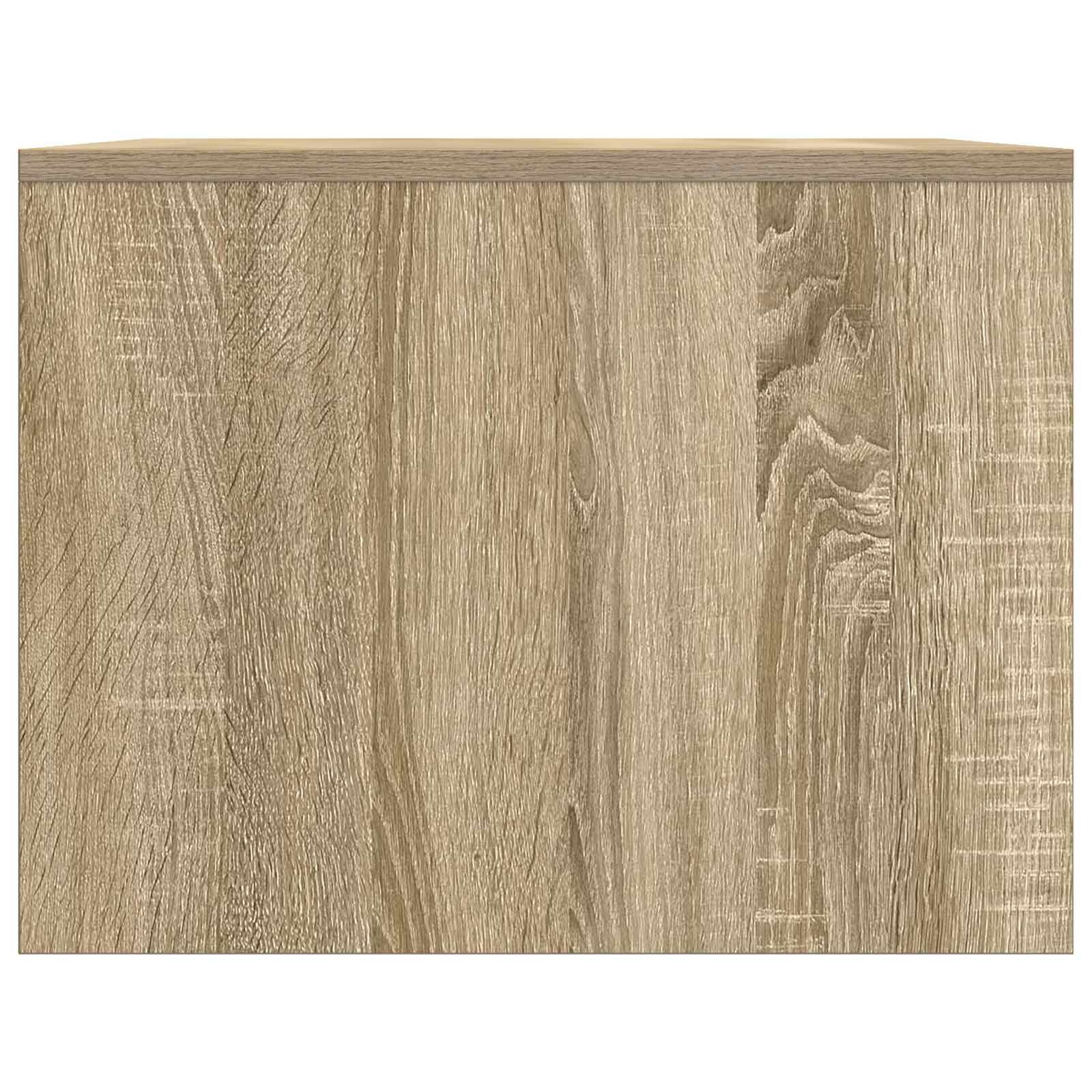 Kava Stol Hrast sonoma 90 x 50 x 37 cm Konstruirano drvo
