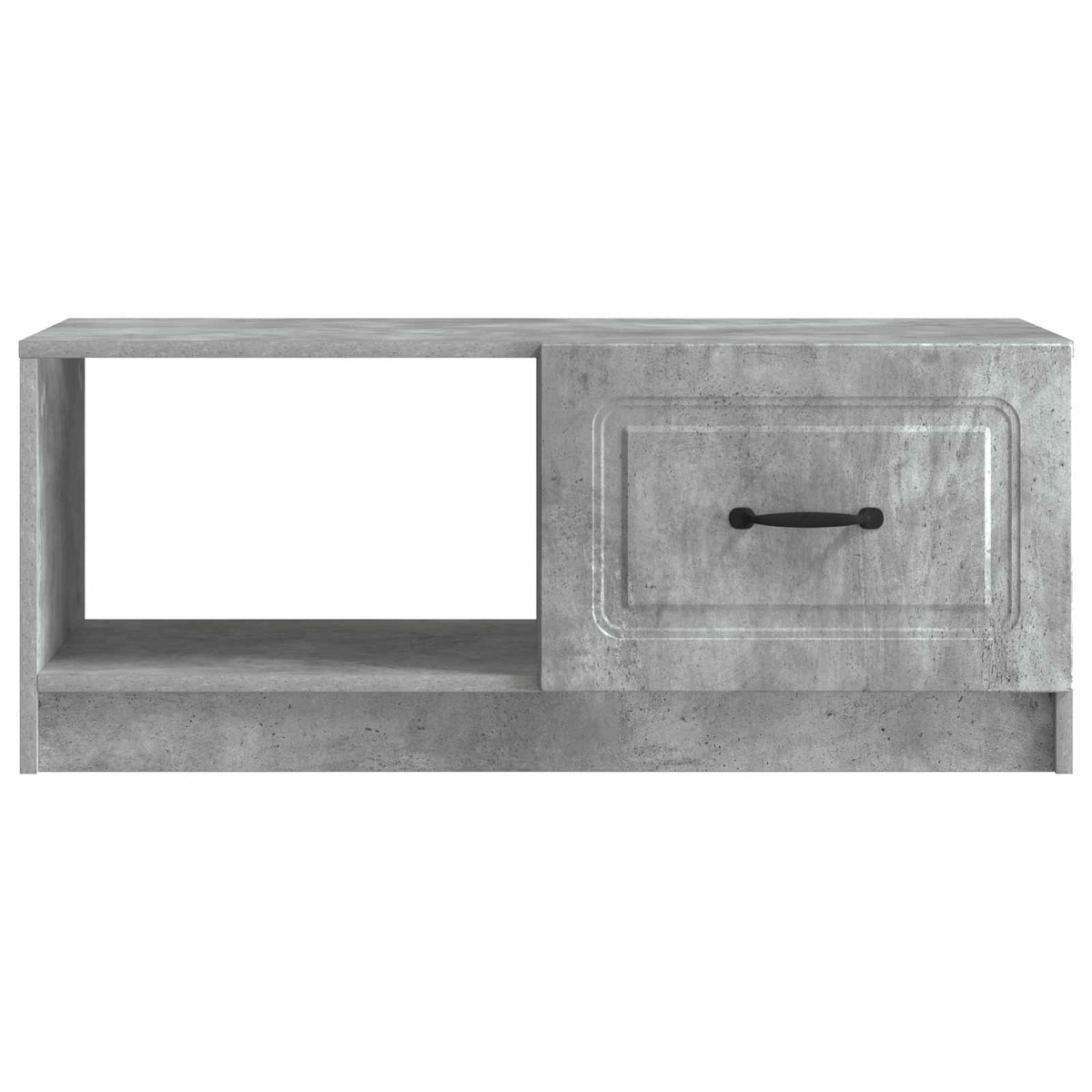 Kava Stol Betonska siva 90 x 50 x 37 cm Konstruirano drvo