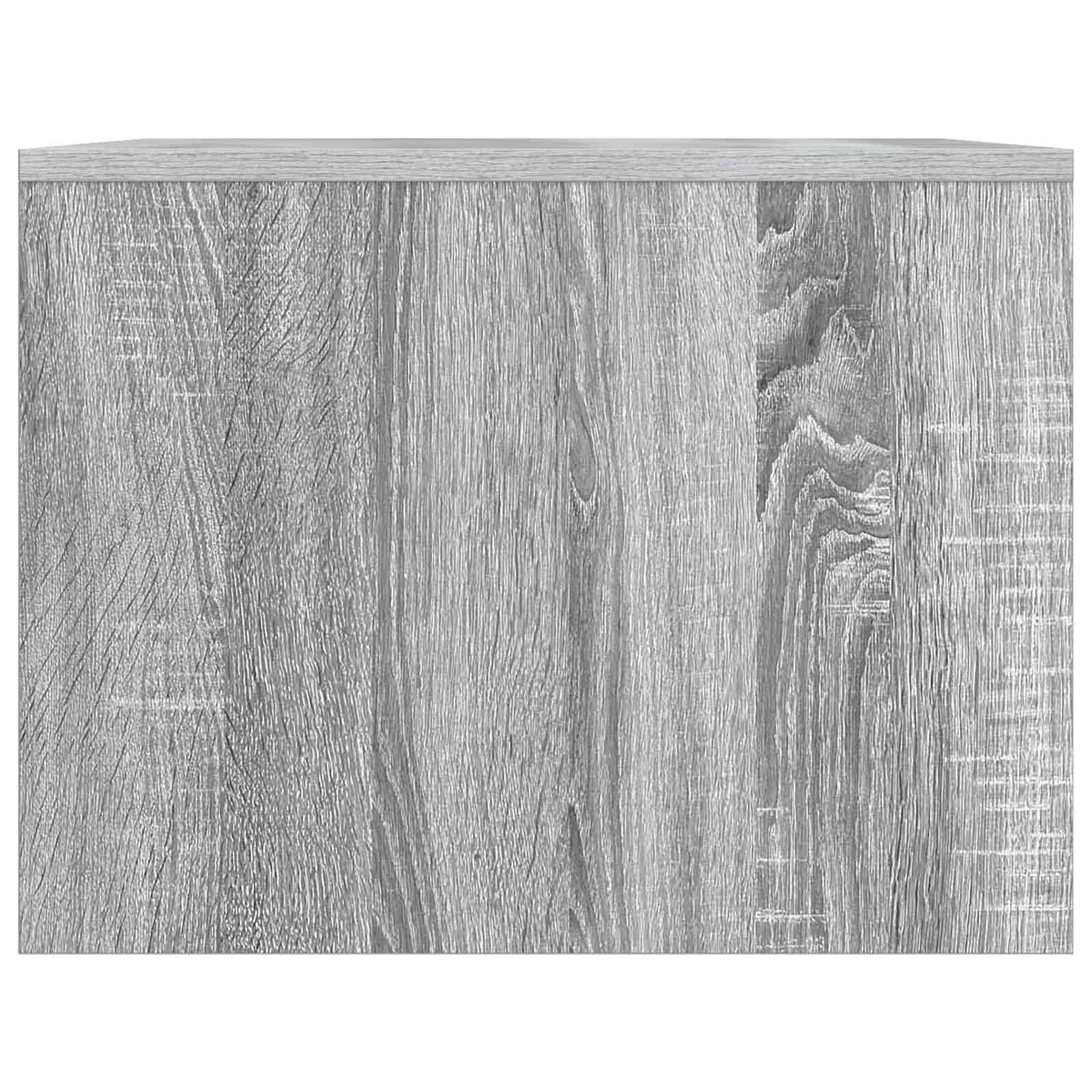 Kava Stol Siva sonoma 90 x 50 x 37 cm Konstruirano drvo