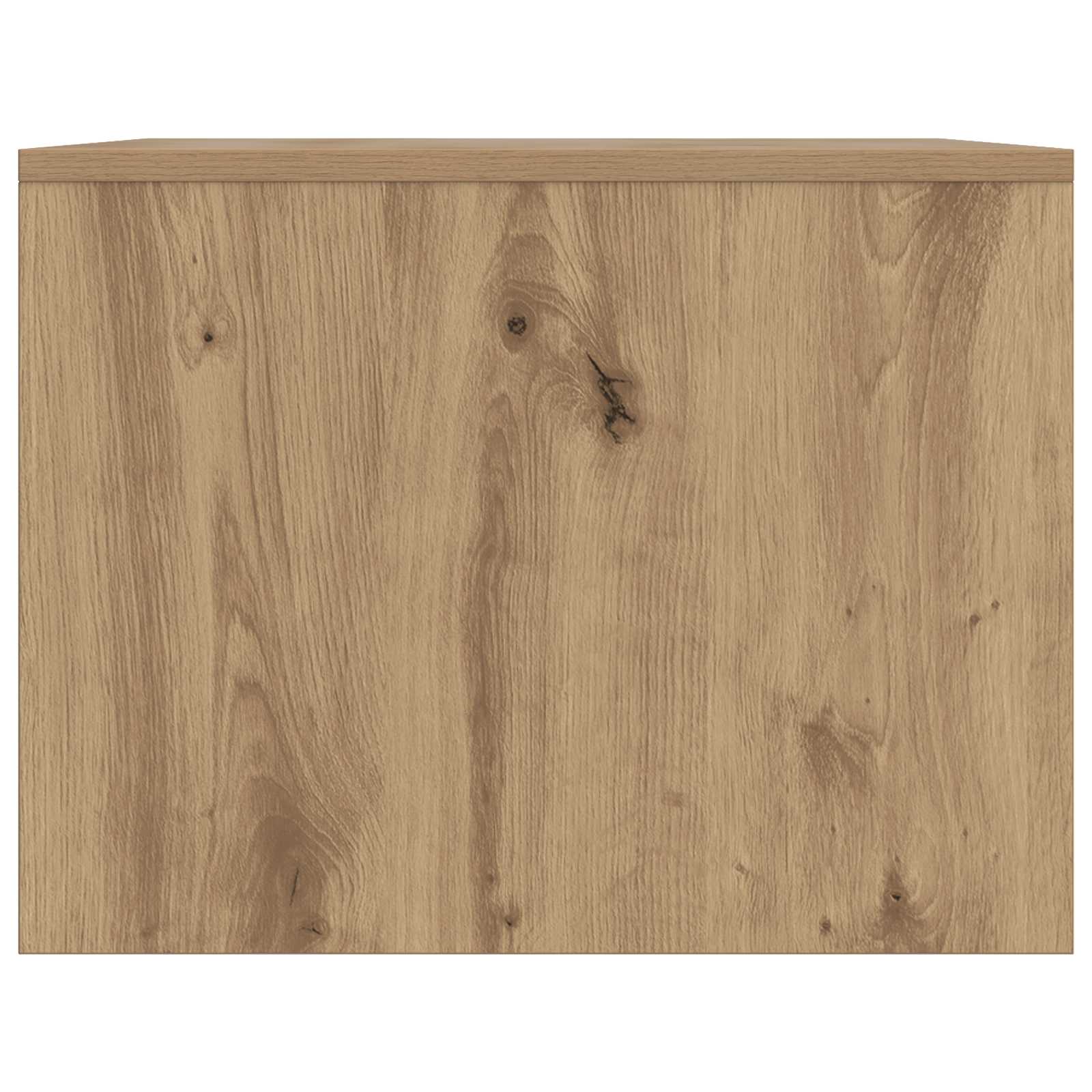 Kava Stol Hrast artisan 90 x 50 x 37 cm Konstruirano drvo