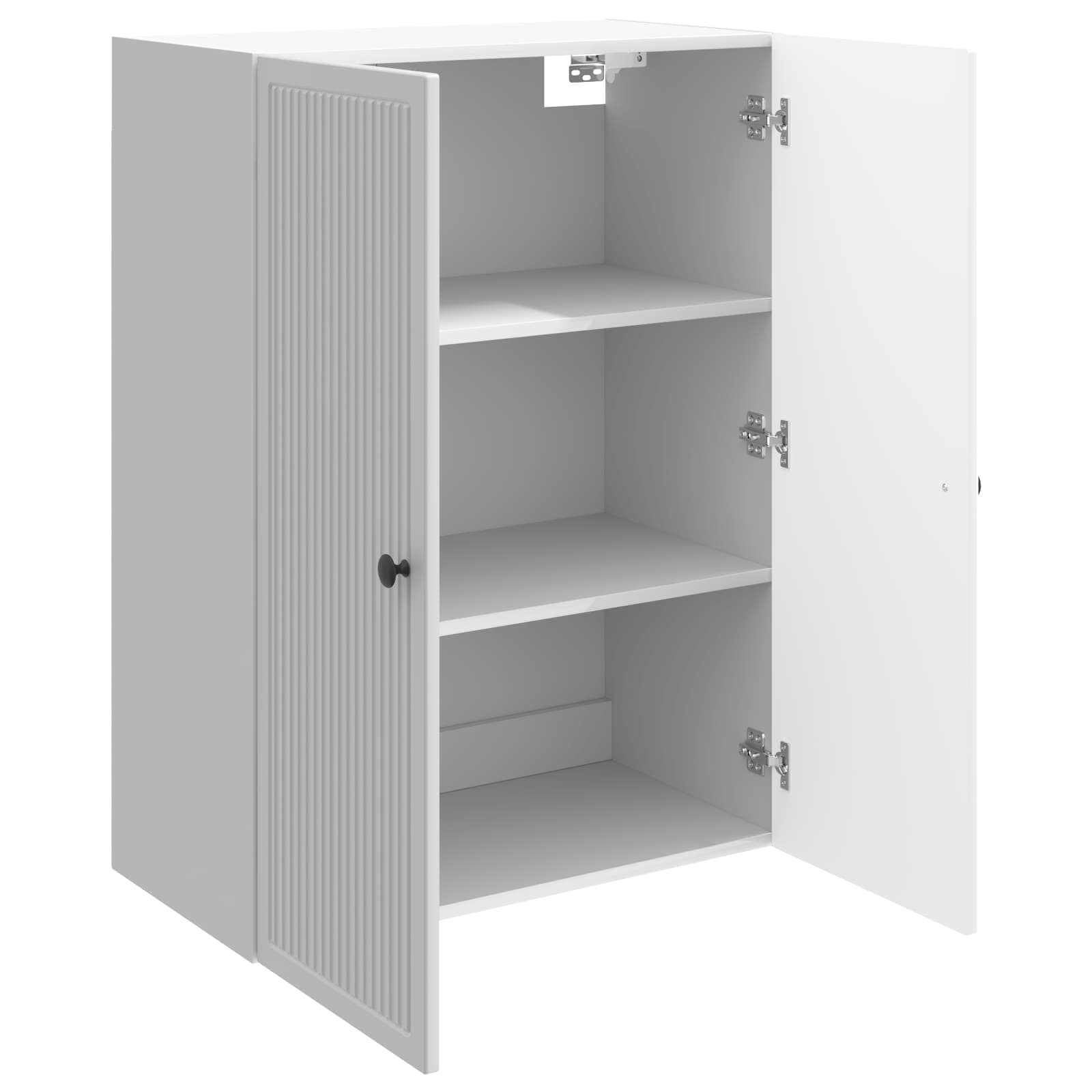 Ormar za montažu na zid Bijela visokog sjaja 66 x 34,5 x 90 cm