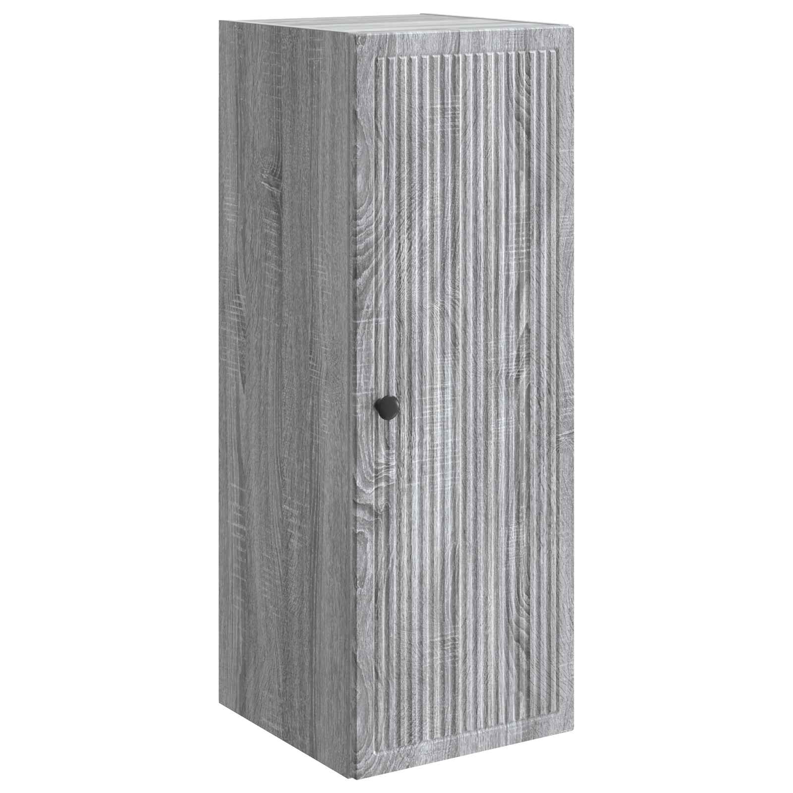Ormar za montažu na zid Siva Sonoma 33 x 34,5 x 90 cm