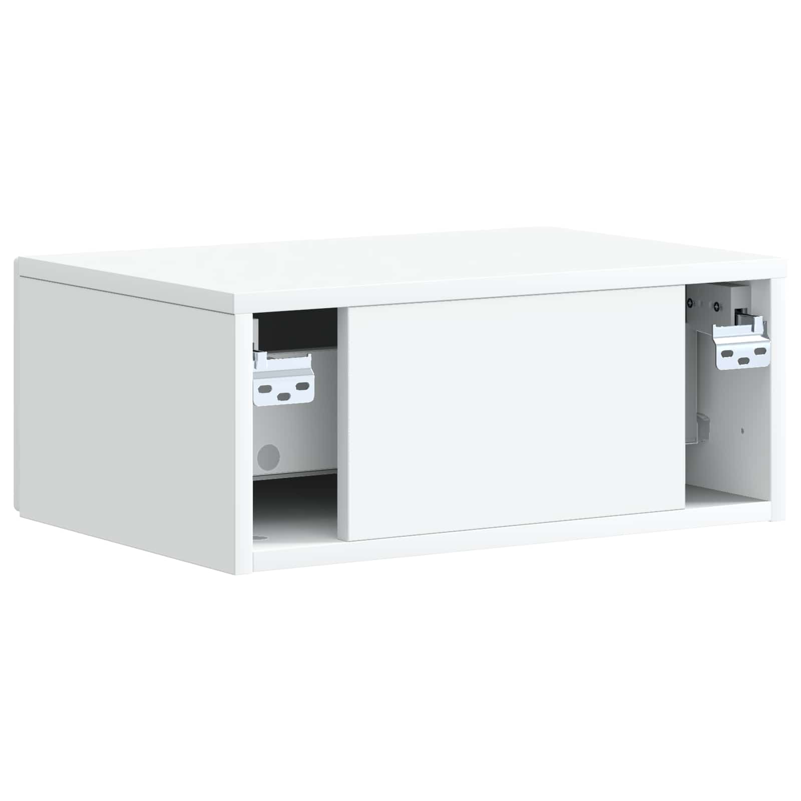 Noćni ormar 2 pcs Bijela 49 x 34,5 x 20 cm Konstruirano drvo