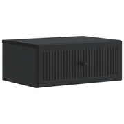 Noćni ormar s ladicama Crna 49 x 34,5 x 20 cm Konstruirano drvo