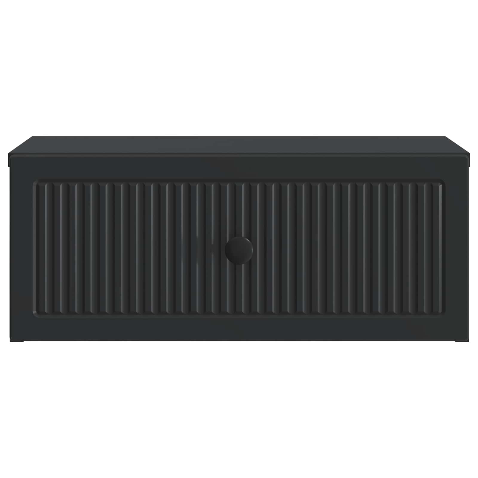 Noćni ormar s ladicama Crna 49 x 34,5 x 20 cm Konstruirano drvo