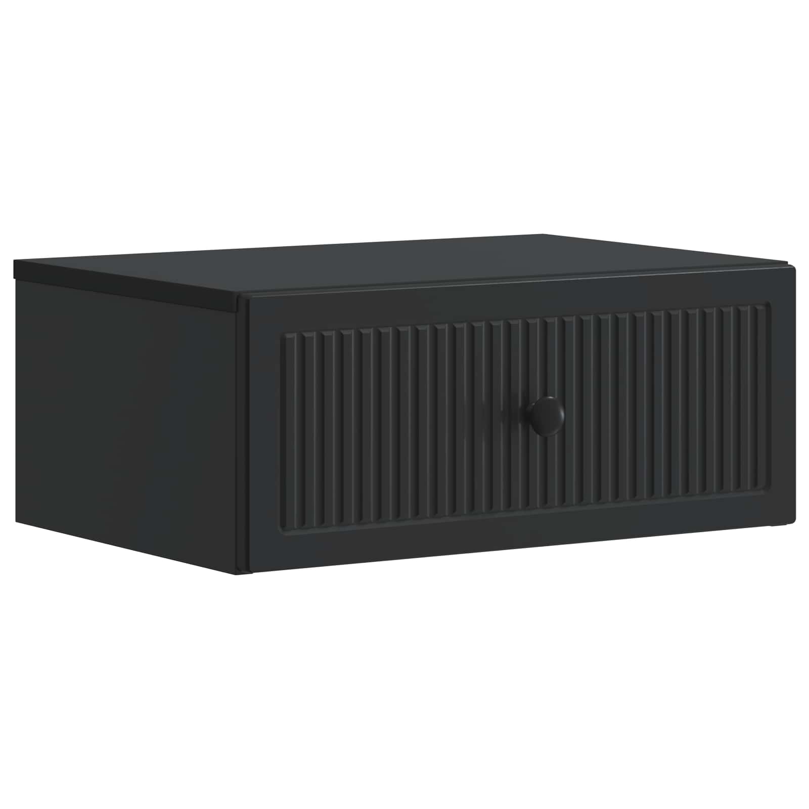 Noćni ormar 2 pcs Crna 49 x 34,5 x 20 cm Konstruirano drvo