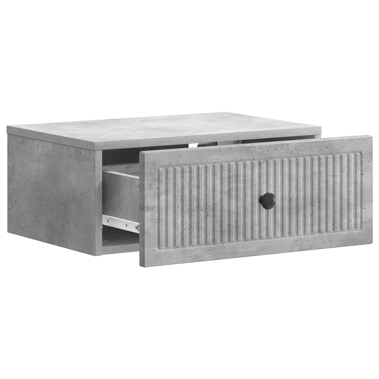 Noćni ormar Betonska siva 49 x 34,5 x 20 cm Konstruirano drvo