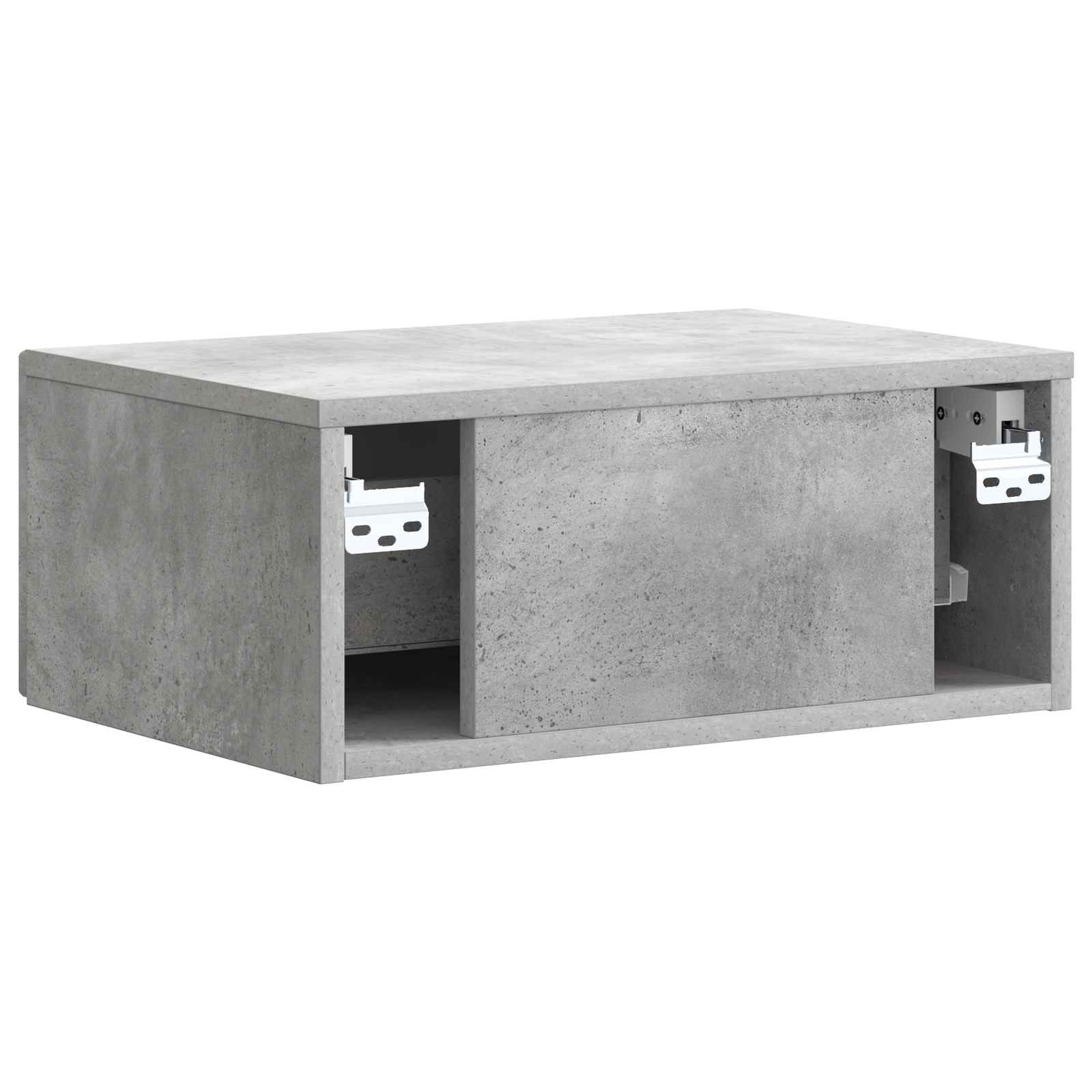 Noćni ormar Betonska siva 49 x 34,5 x 20 cm Konstruirano drvo
