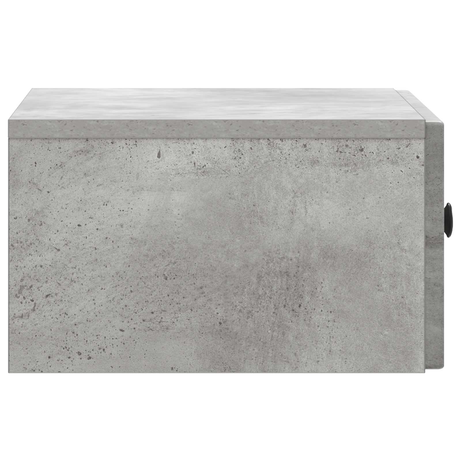 Noćni ormar Betonska siva 49 x 34,5 x 20 cm Konstruirano drvo