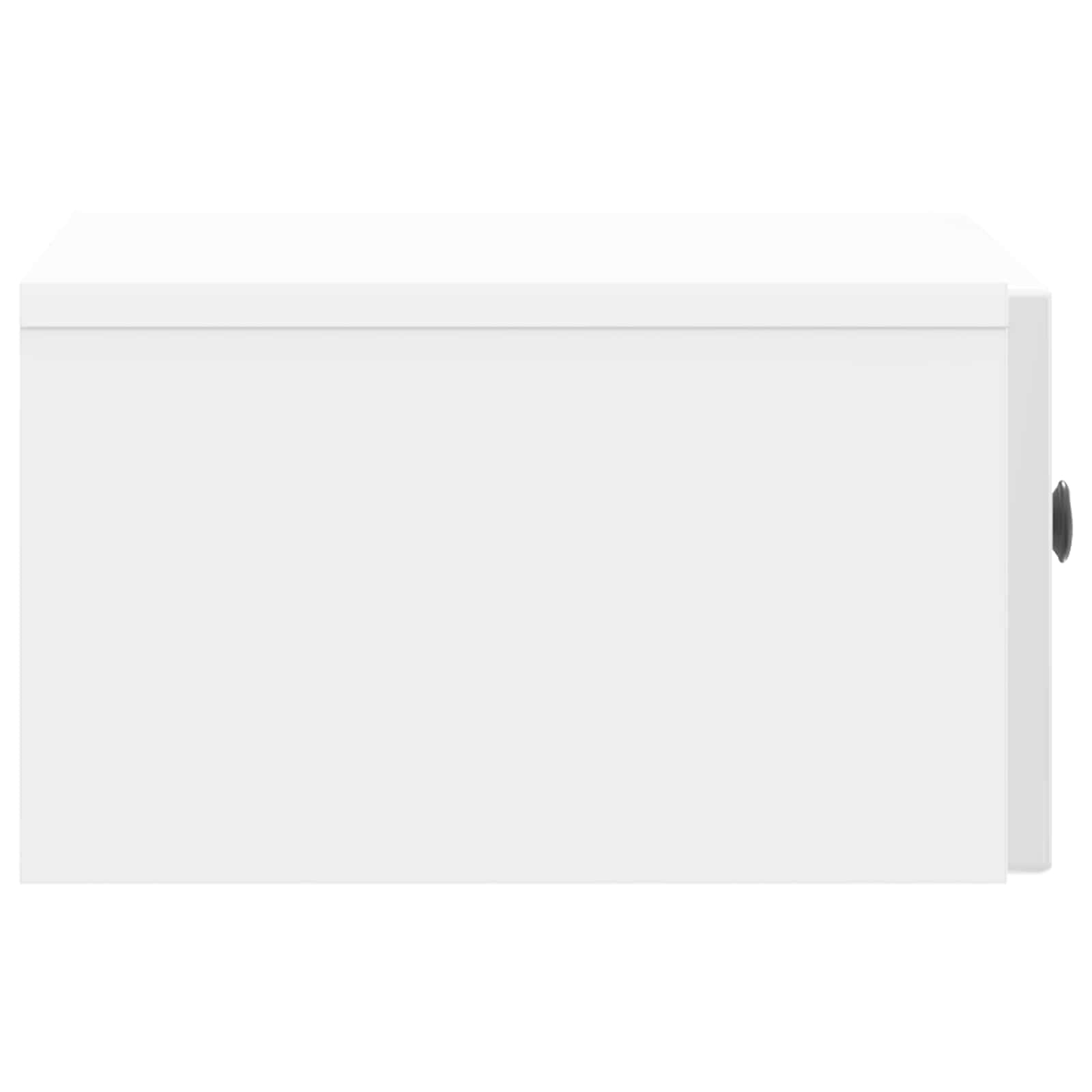 Noćni ormar s ladicama Bijela visokog sjaja 49 x 34,5 x 20 cm
