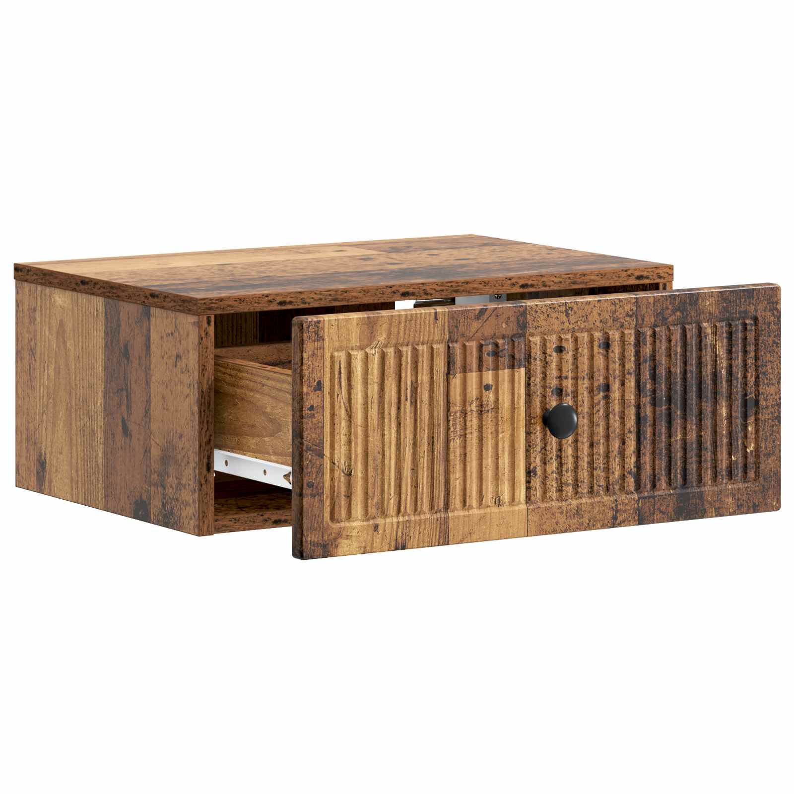 Noćni ormar s ladicama 2 pcs Staro drvo 49 x 34,5 x 20 cm