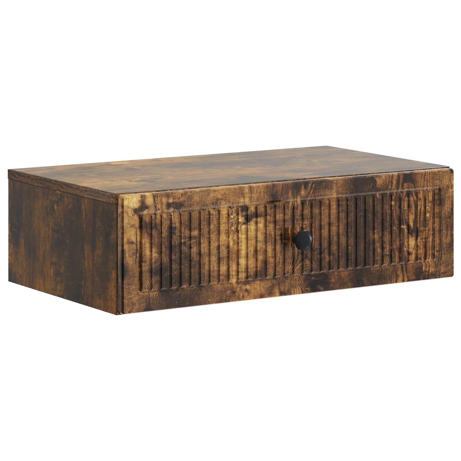 Stolna montirana na zid Dimljeni hrast 59 x 34,5 x 17 cm