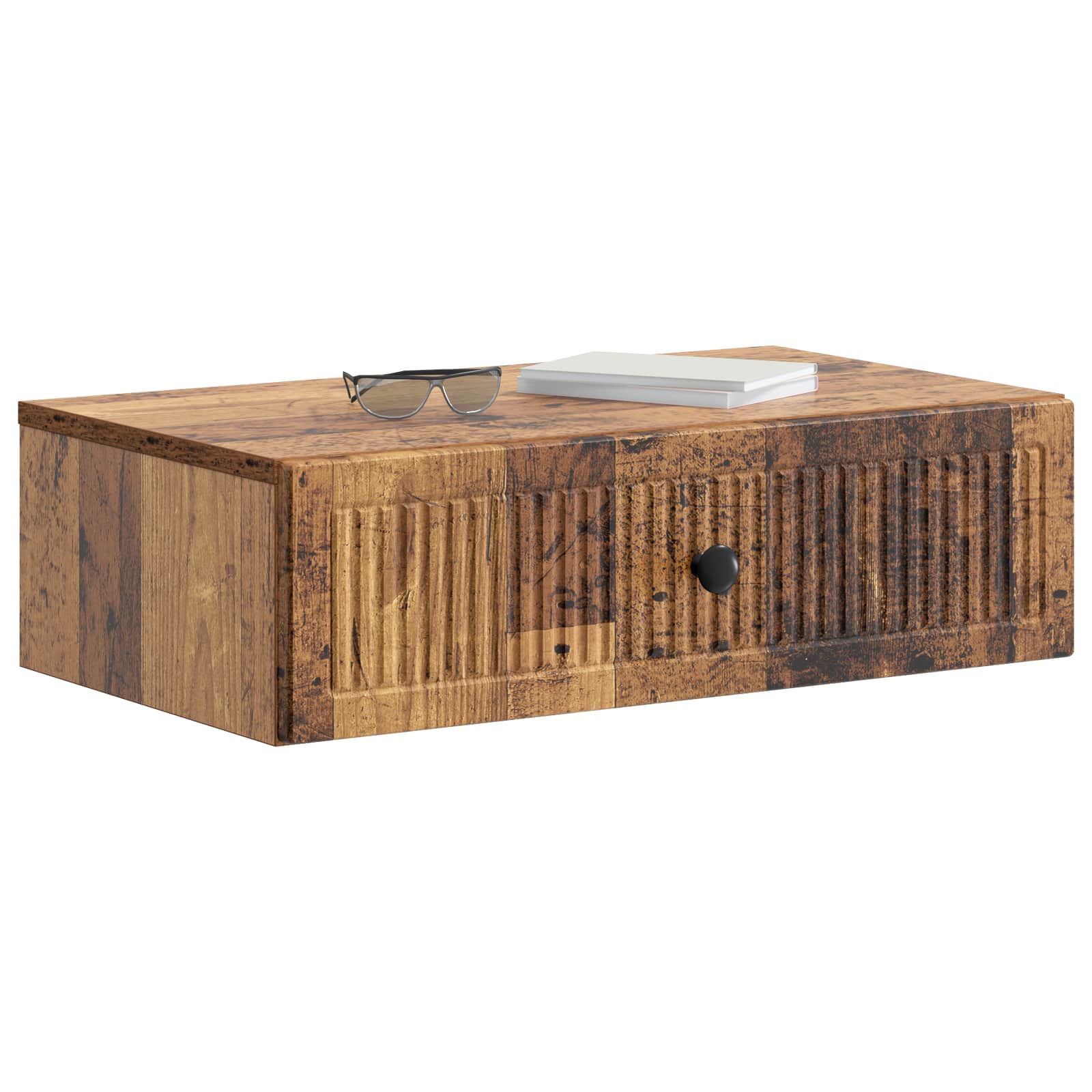 Stolna montirana na zid Staro drvo 59 x 34,5 x 17 cm