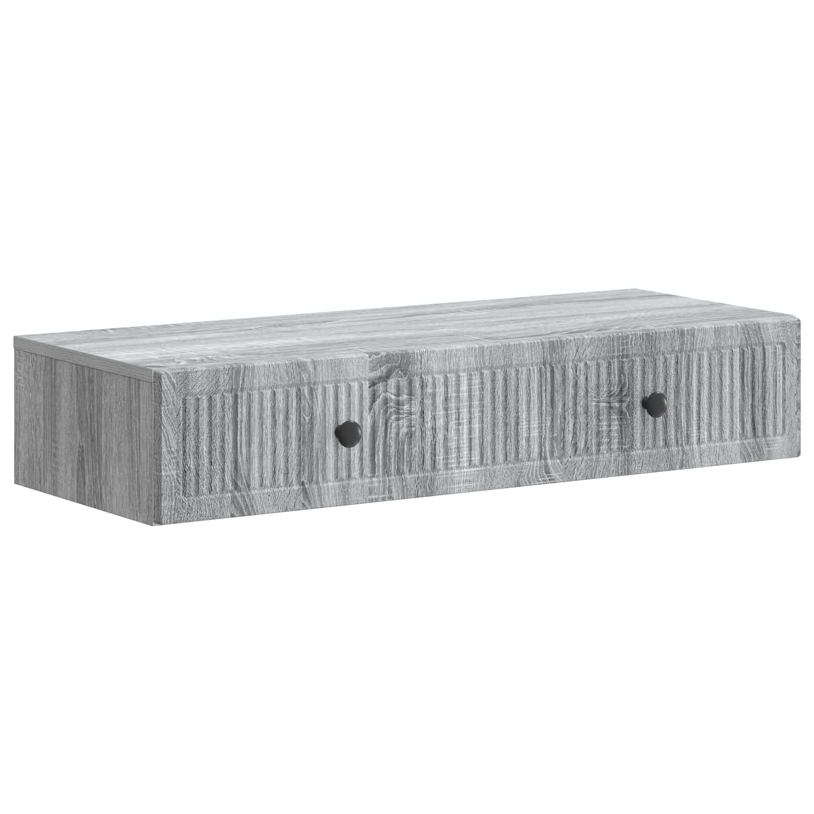 Stolna montirana na zid Siva sonoma 87,5 x 34,5 x 17 cm