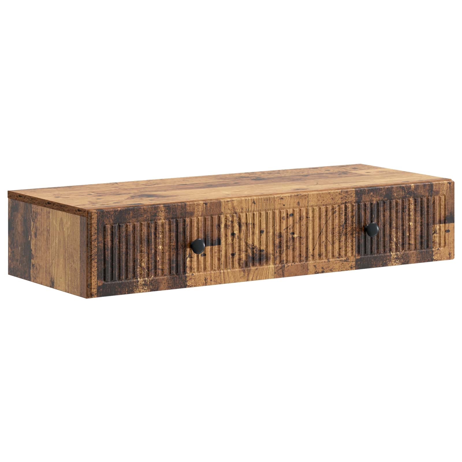Stolna montirana na zid Staro drvo 87,5 x 34,5 x 17 cm