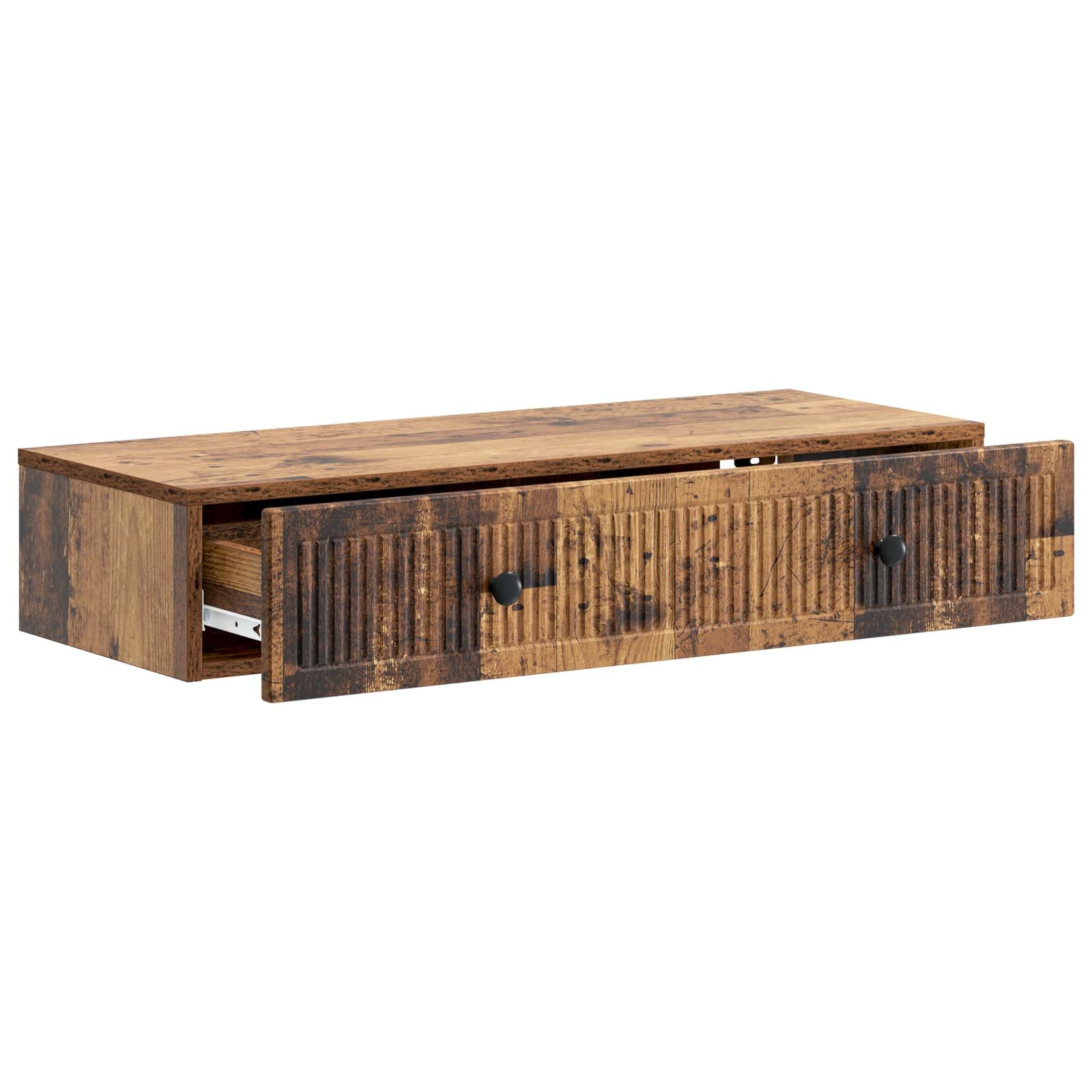 Stolna montirana na zid Staro drvo 87,5 x 34,5 x 17 cm