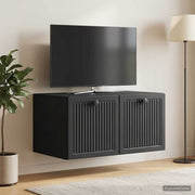 TV ormar za zid Zidne Crna 59,5 x 41 x 30 cm Konstruirano drvo