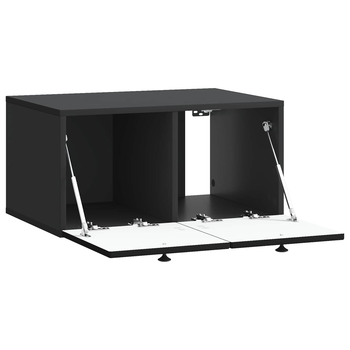 TV ormar za zid Zidne Crna 59,5 x 41 x 30 cm Konstruirano drvo