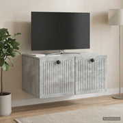 TV ormar za zid Zidne Betonska siva 59,5 x 41 x 30 cm