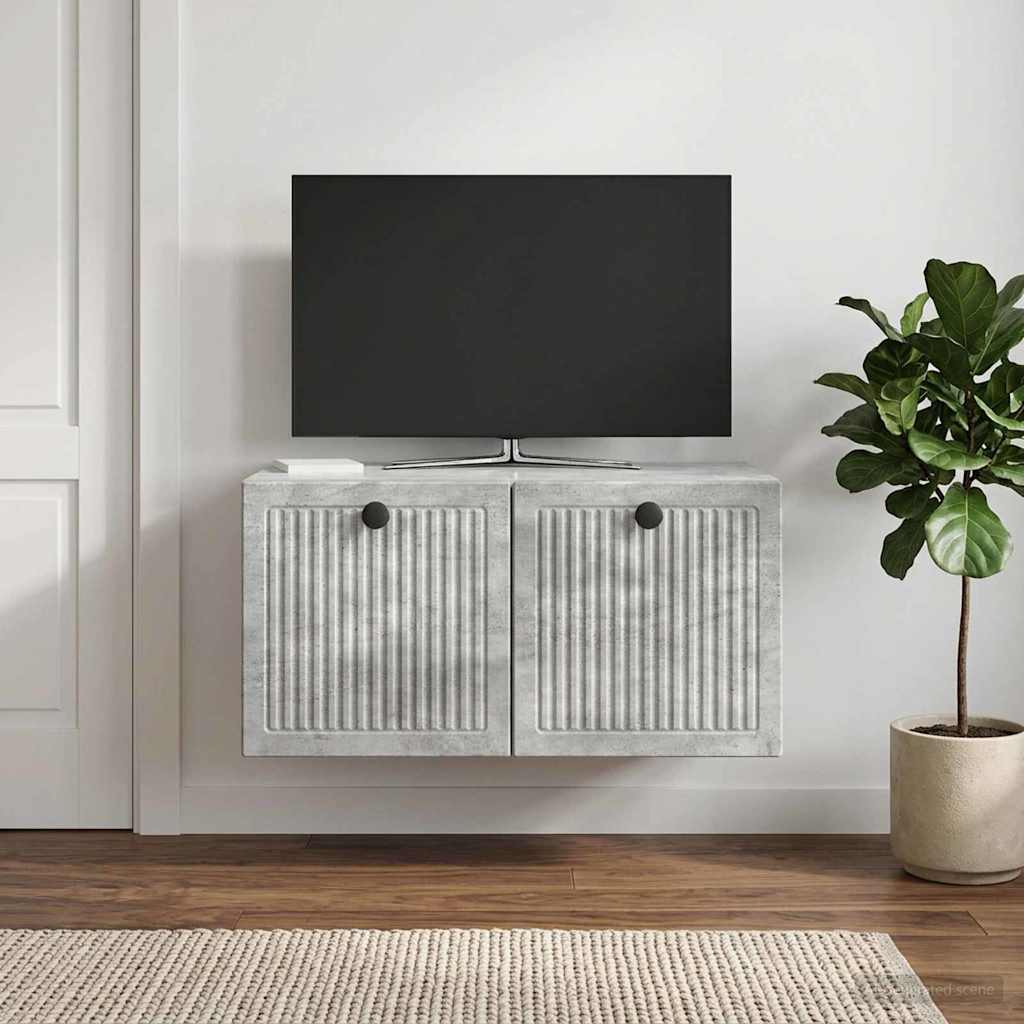 TV ormar za zid Zidne Betonska siva 59,5 x 41 x 30 cm