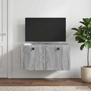 TV ormar za zid Siva sonoma 59,5 x 41 x 30 cm Konstruirano drvo