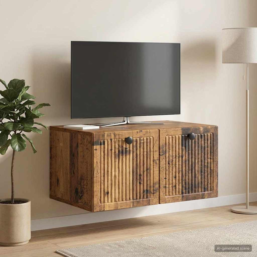 TV ormar za zid Staro drvo 59,5 x 41 x 30 cm Konstruirano drvo