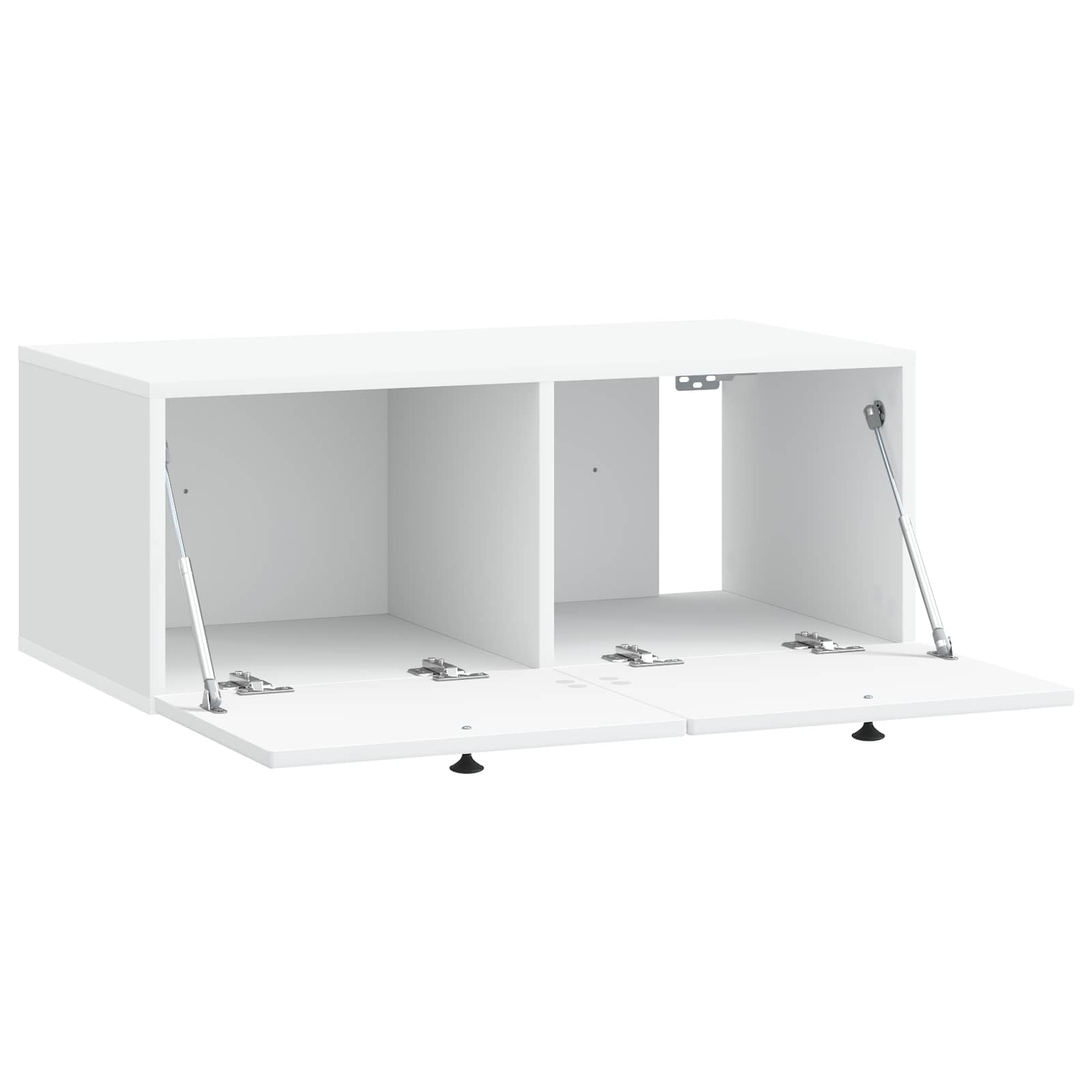 TV ormar za zid Bijela 78,5 x 41 x 30 cm Konstruirano drvo