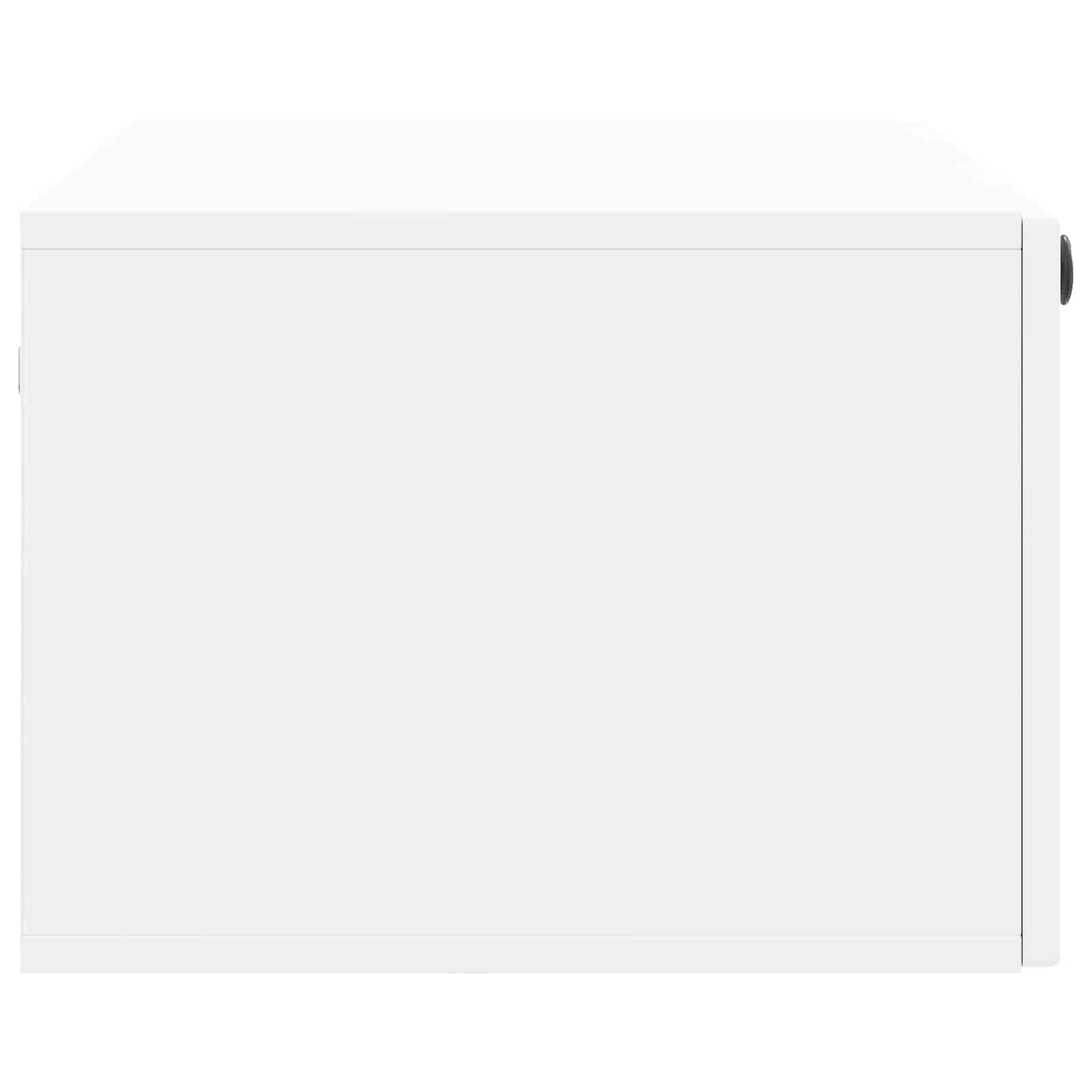 TV ormar za zid Bijela 78,5 x 41 x 30 cm Konstruirano drvo