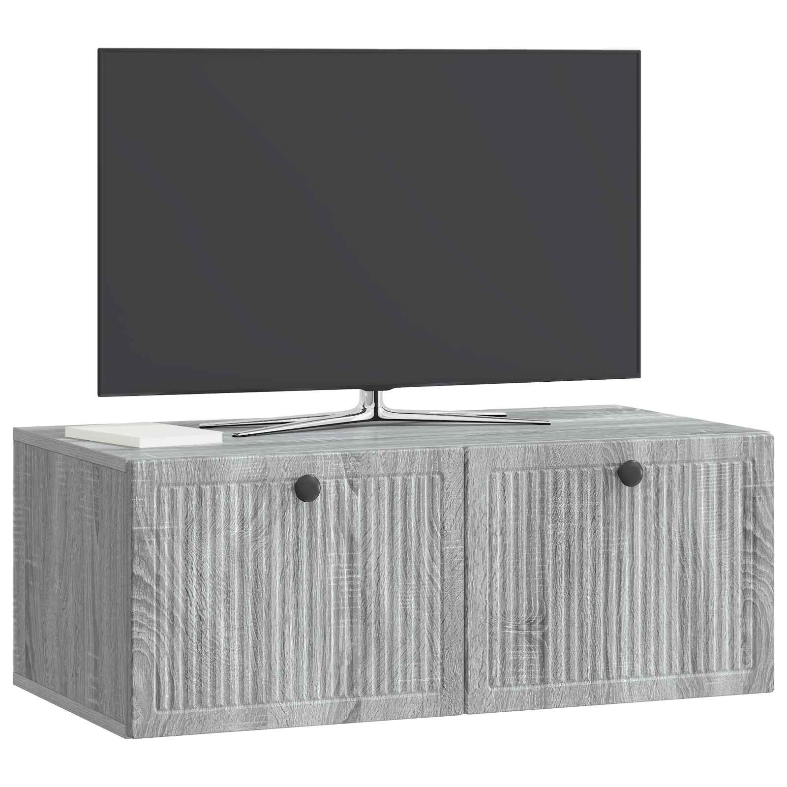 TV ormar za zid Siva sonoma 78,5 x 41 x 30 cm Konstruirano drvo