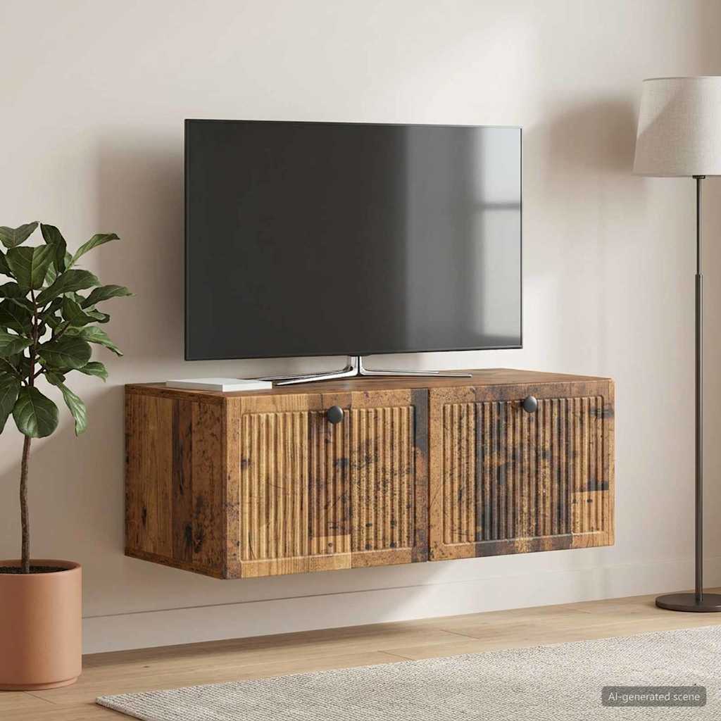 TV ormar za zid Staro drvo 78,5 x 41 x 30 cm Konstruirano drvo