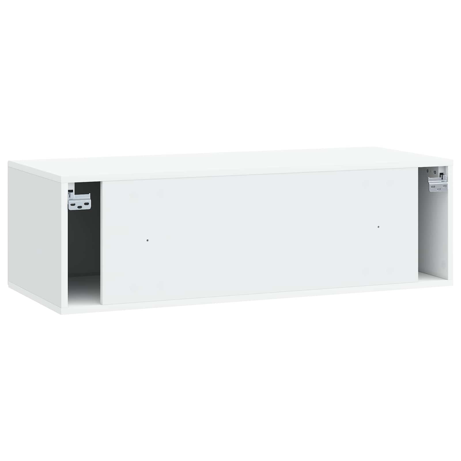 TV ormar za zid Zidne Bijela 98 x 41 x 30 cm Konstruirano drvo