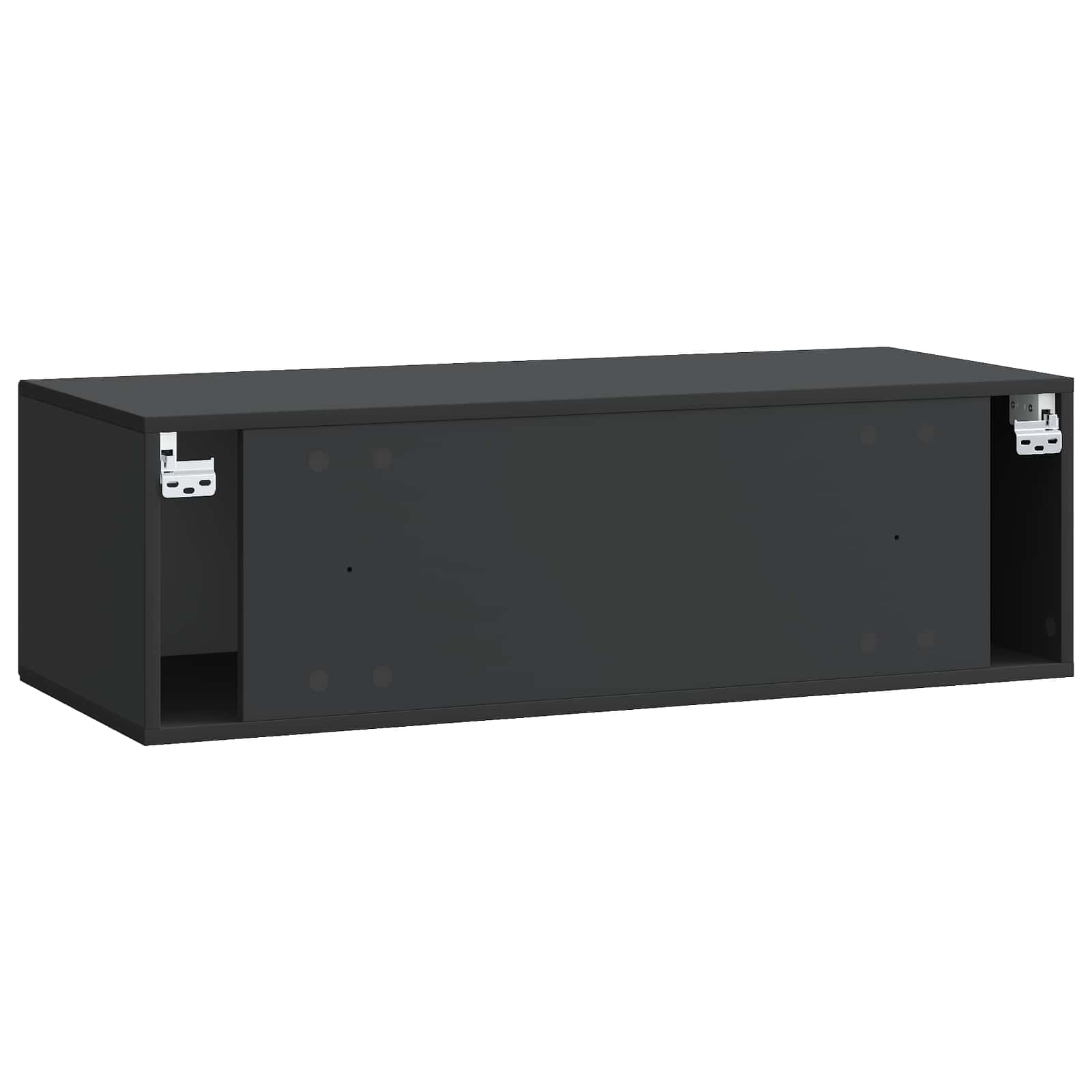 TV ormar za zid Zidne Crna 98 x 41 x 30 cm Konstruirano drvo