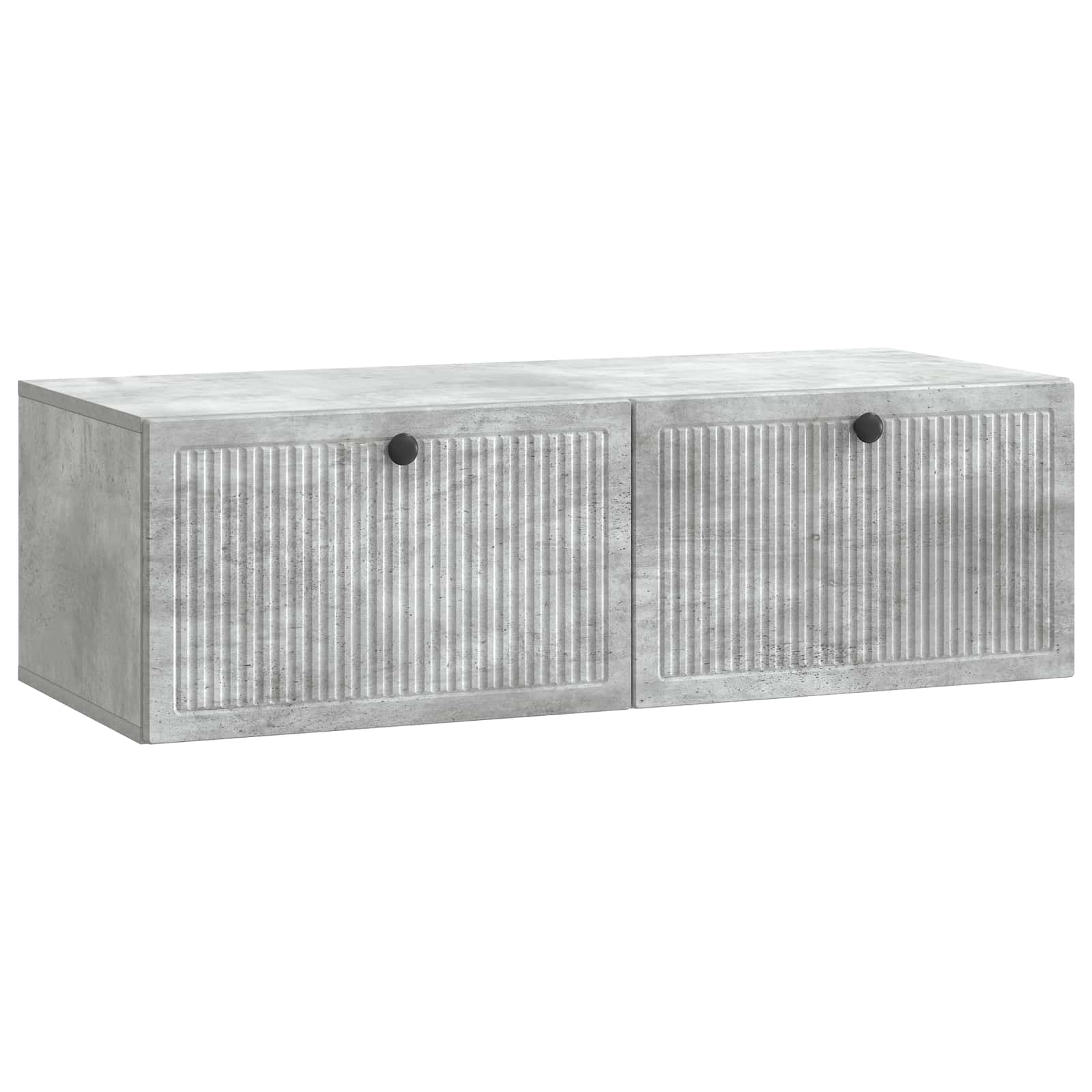 TV ormar za zid Betonska siva 98 x 41 x 30 cm Konstruirano drvo