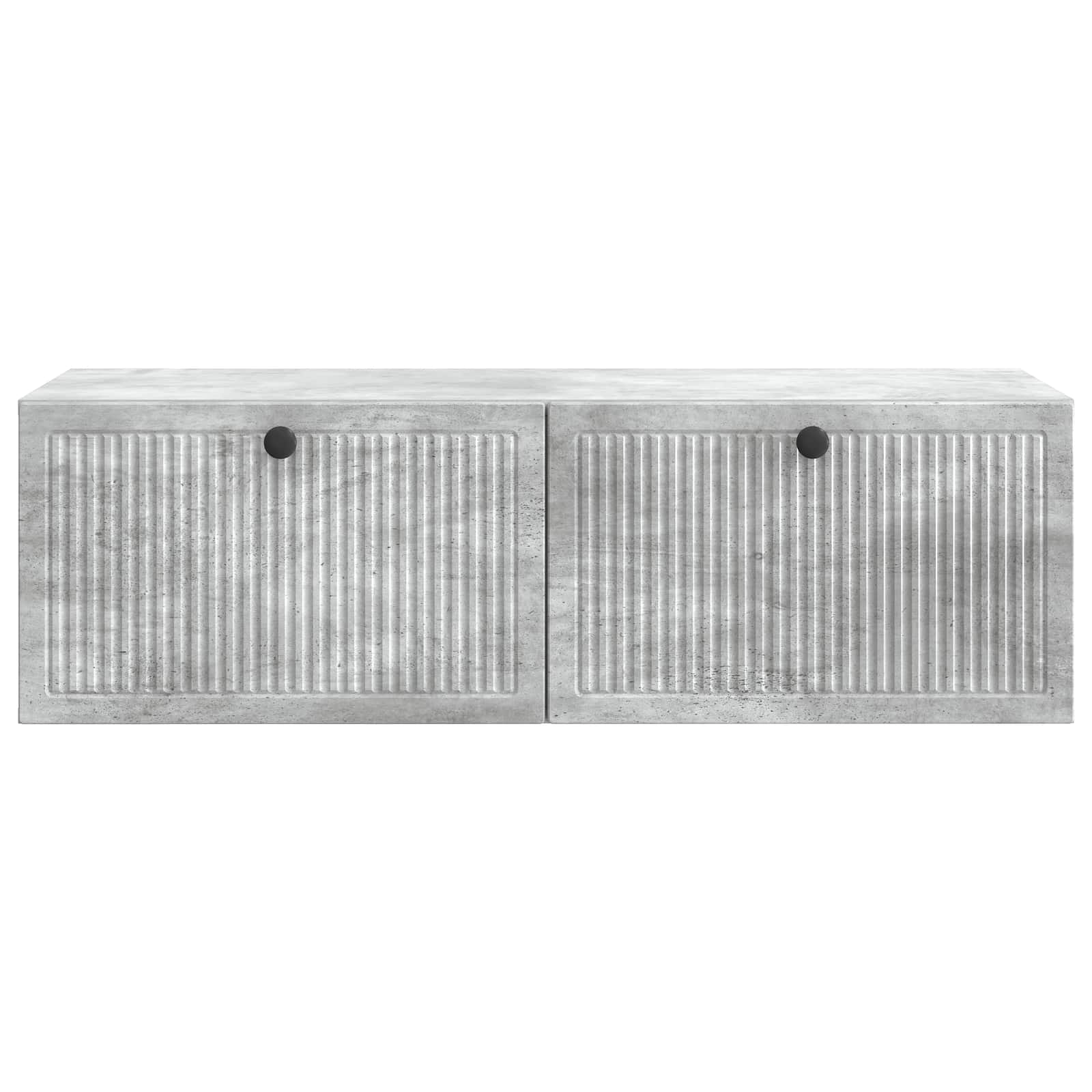 TV ormar za zid Betonska siva 98 x 41 x 30 cm Konstruirano drvo