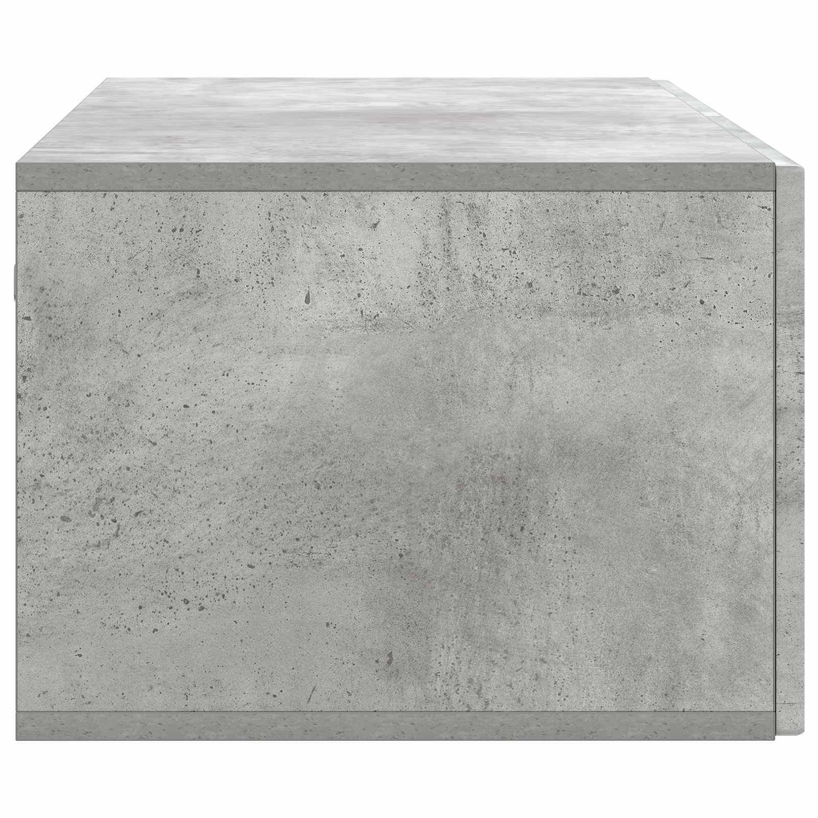 TV ormar za zid Betonska siva 98 x 41 x 30 cm Konstruirano drvo