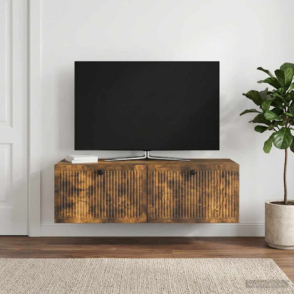 TV ormar za zid Zidne Dimljeni hrast 98 x 41 x 30 cm
