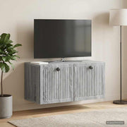 TV ormar za zid Siva sonoma 59,5 x 31 x 30 cm Konstruirano drvo