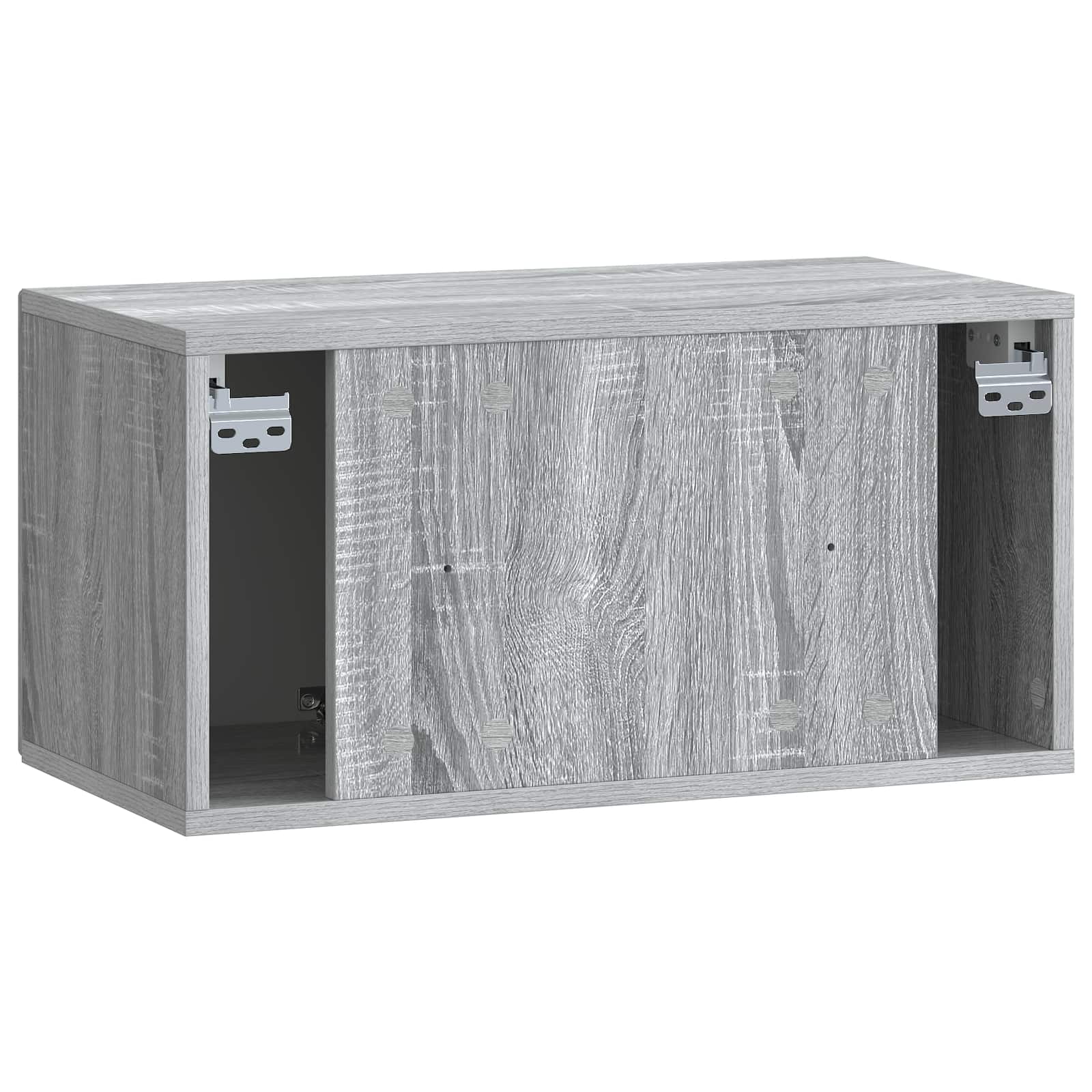 TV ormar za zid Siva sonoma 59,5 x 31 x 30 cm Konstruirano drvo